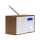 Denver Kompaktowe radio DAB+/FM Denver DAB-46 białe - 1535045 - zdjęcie 2